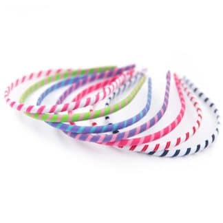 Lollipop Stripe Narrow Grosgrain Headband