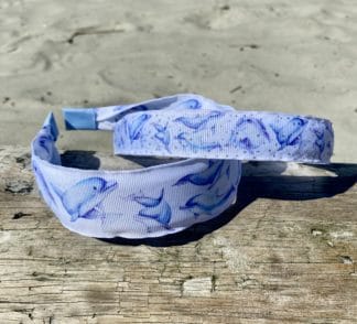 dolphin grosgrain ribbon headband